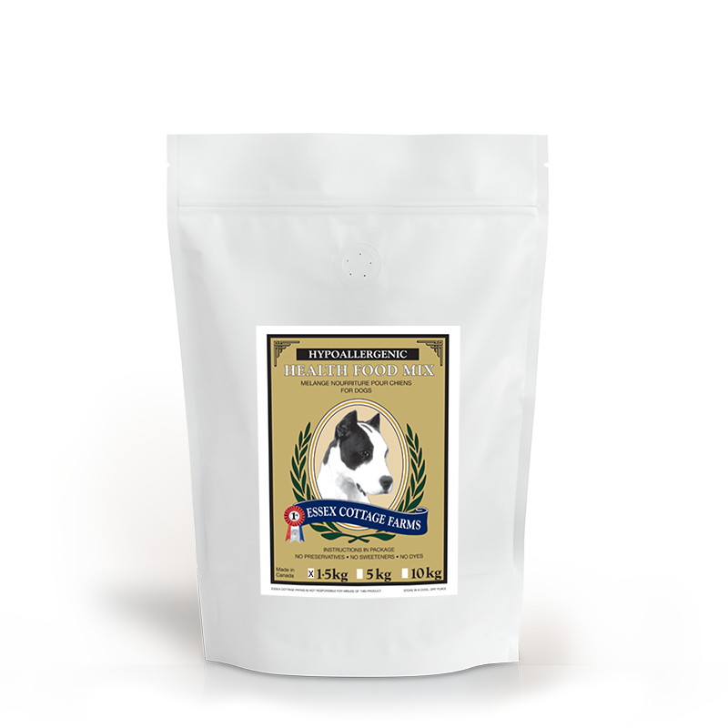 Essex Cottage Farms Hypoallergenic Therapeutic Health Food Mix SMALL 1.5kg -3lbs