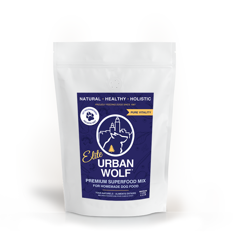 Urban Wolf ELITE Premium SuperFood Mix MEDIUM 1.5kg - 3.3lbs
