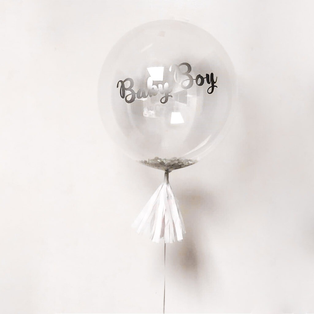 Welcome baby customized bubble balloon