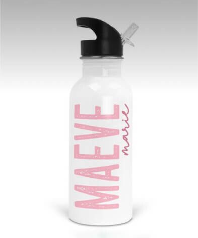 Customized water bottle