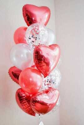 Balloons Love Bouquet