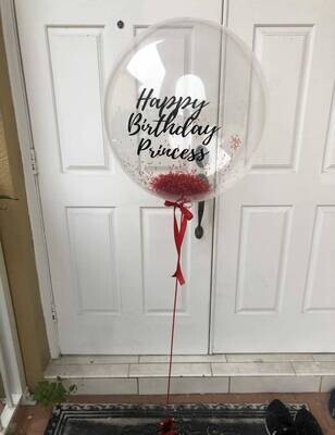 Happy Birthday Princess Balloon