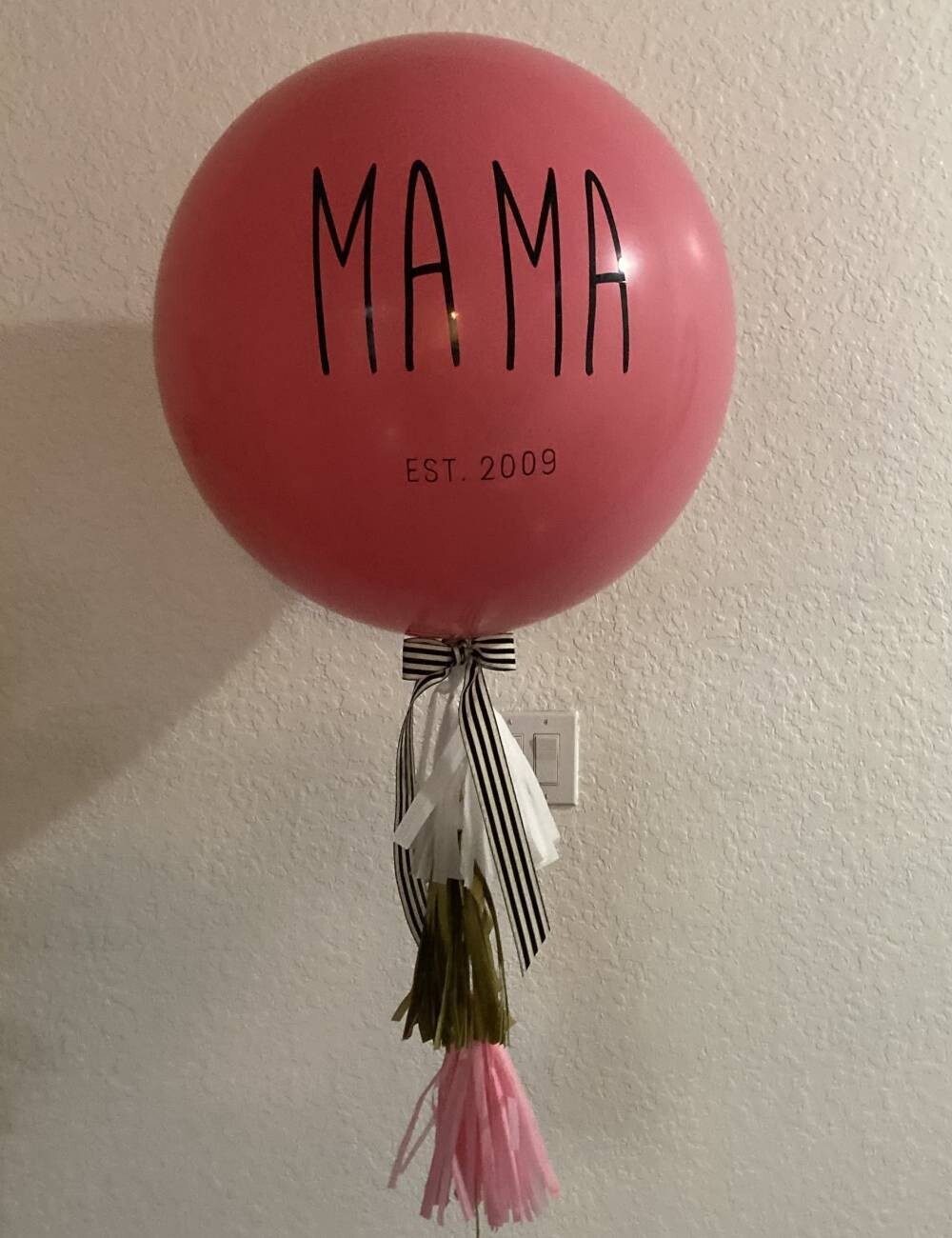 Customized MAMA est balloon