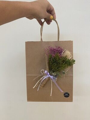 Dried flower bags