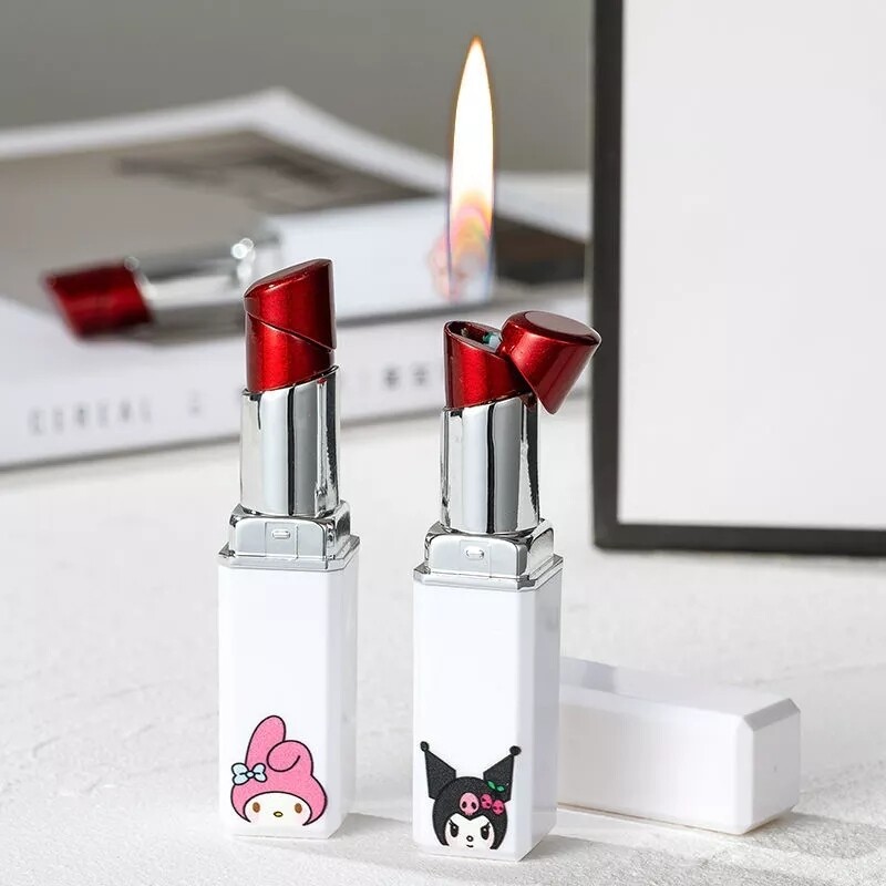Lipstick lighter