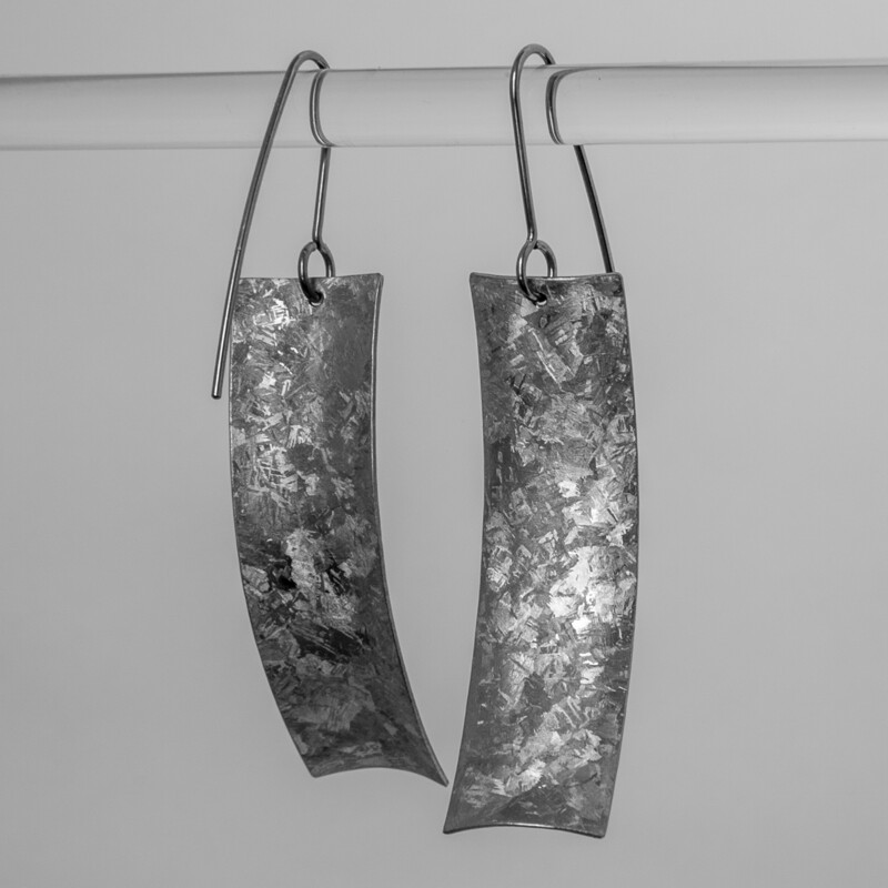 Anticlastic Titanium Earrings