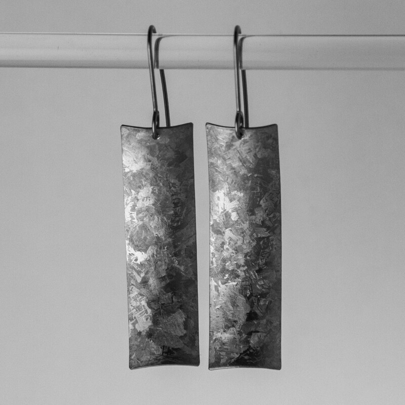 Anticlastic Titanium Earrings