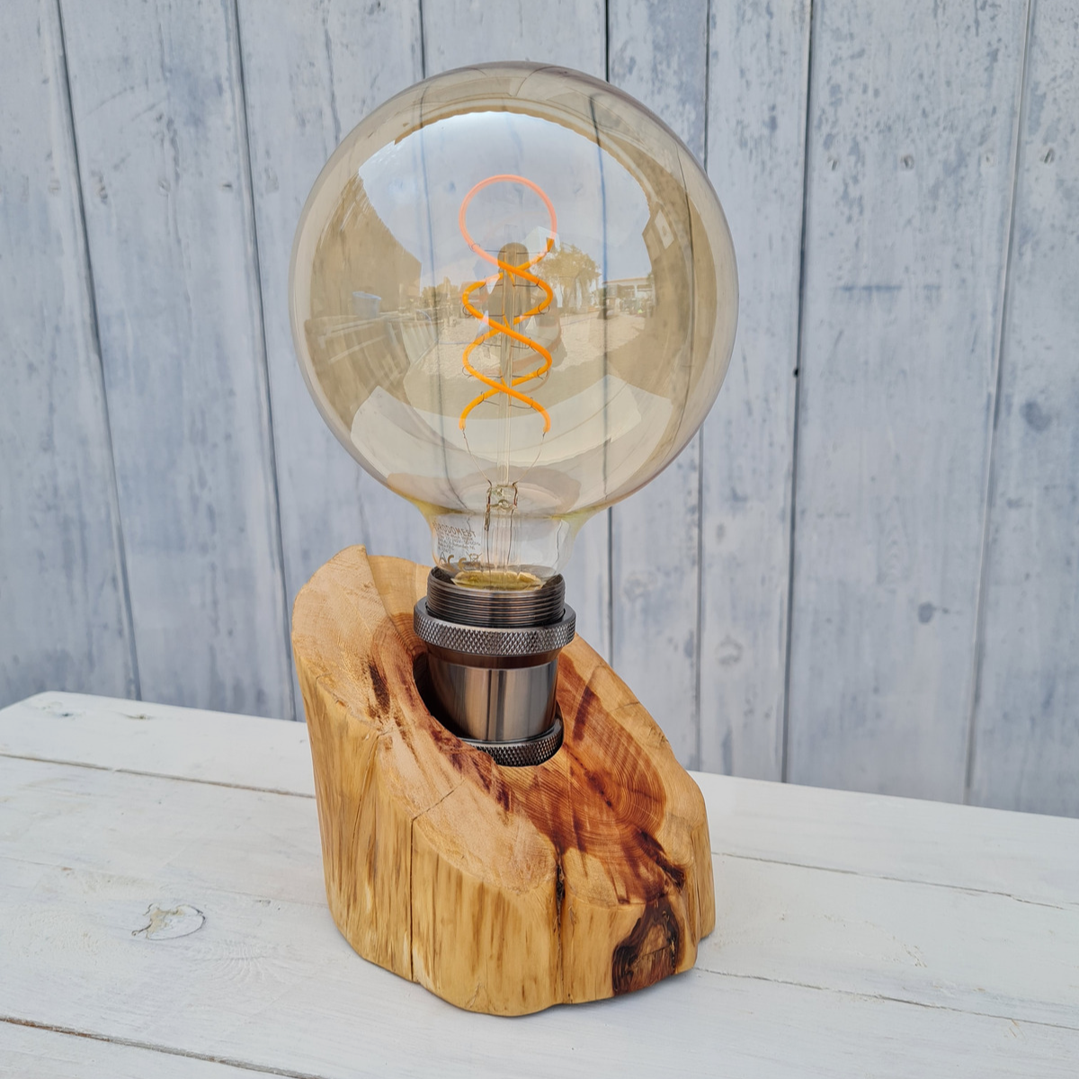Design table lamp &quot;Sabina&quot; - with stylish vintage bulb