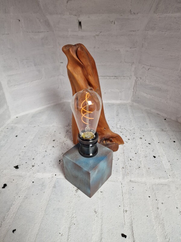 Design table lamp &quot;Palette&quot; - with stylish vintage bulb