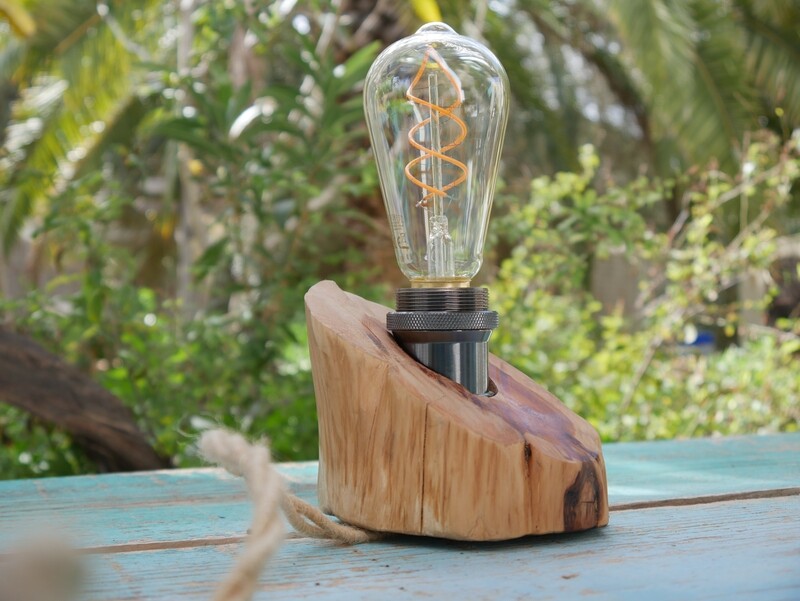 Design table lamp &quot;Sabina&quot; - with stylish vintage bulb