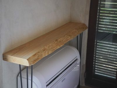 Mesa consola &quot;Dormitorio&quot; - madera maciza de pino - aceitada