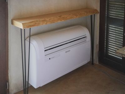 Mesa consola &quot;Dormitorio&quot; - madera maciza de pino - aceitada