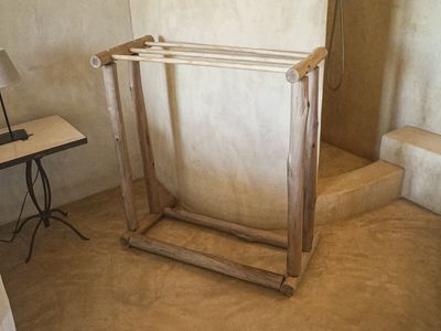 Mesa consola &quot;Dormitorio&quot; - madera maciza de pino - aceitada