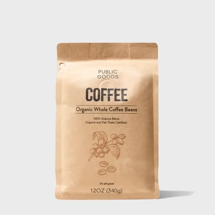 Whole bean coffee 12oz