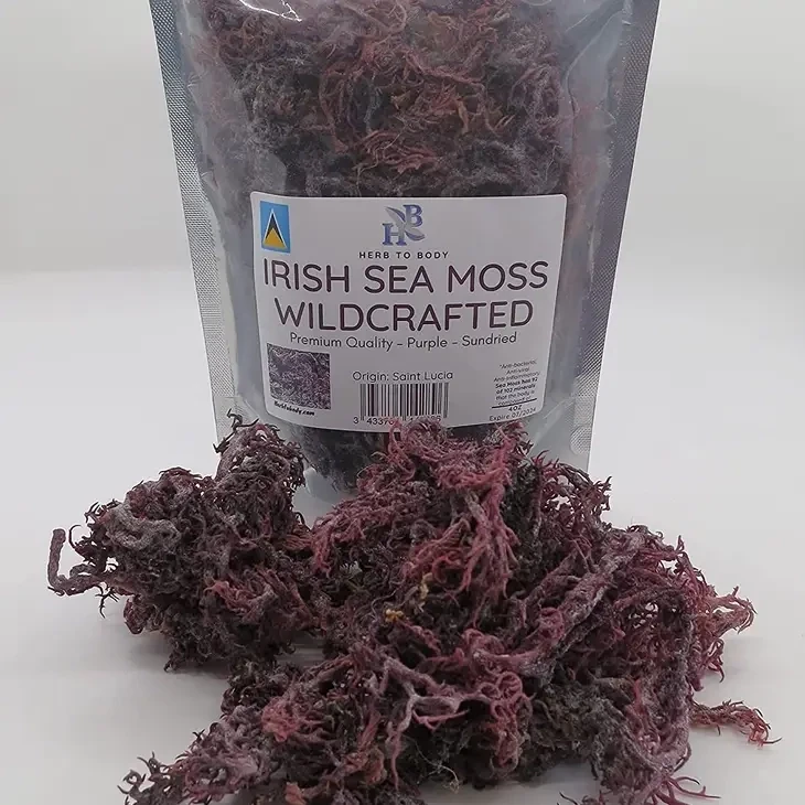 Purple Irish Sea Moss | Premium Quality St Lucia