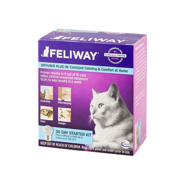 Feliway Multicat Diffuser: Starter Kit with 30-Day Refill