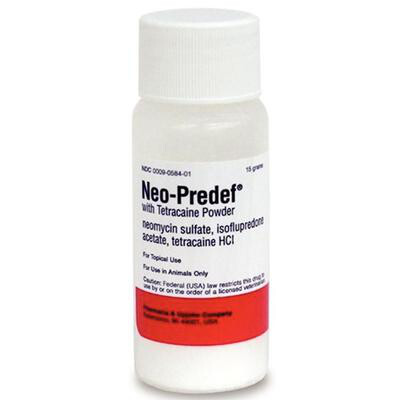 Neo-Predef with Tetracaine Powder: 15g
