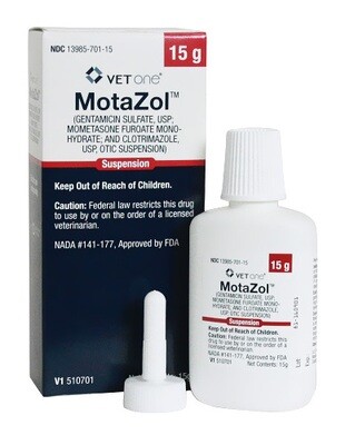 ​ MotaZol Otic Suspension 15 g
