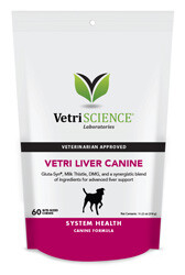 Vetri Liver Bite-Sized Chews for Dogs and Cats