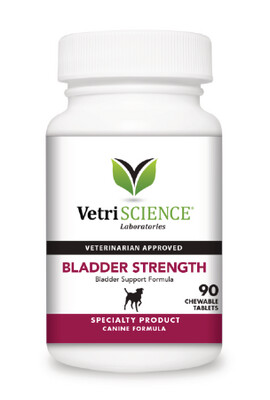 Bladder Strength Supplement-Dogs Chewable Tablets: 90 Count