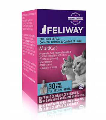 Feliway Multicat Diffuser 30-Day Refill 48ml