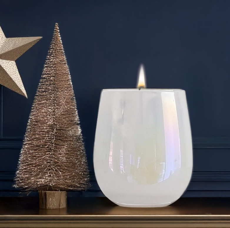 Pearl White Glass - 11 oz