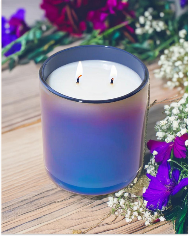 Iridescent Slate Glass - 15 oz