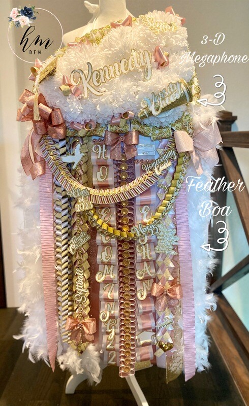 Megaphone Homecoming Mum