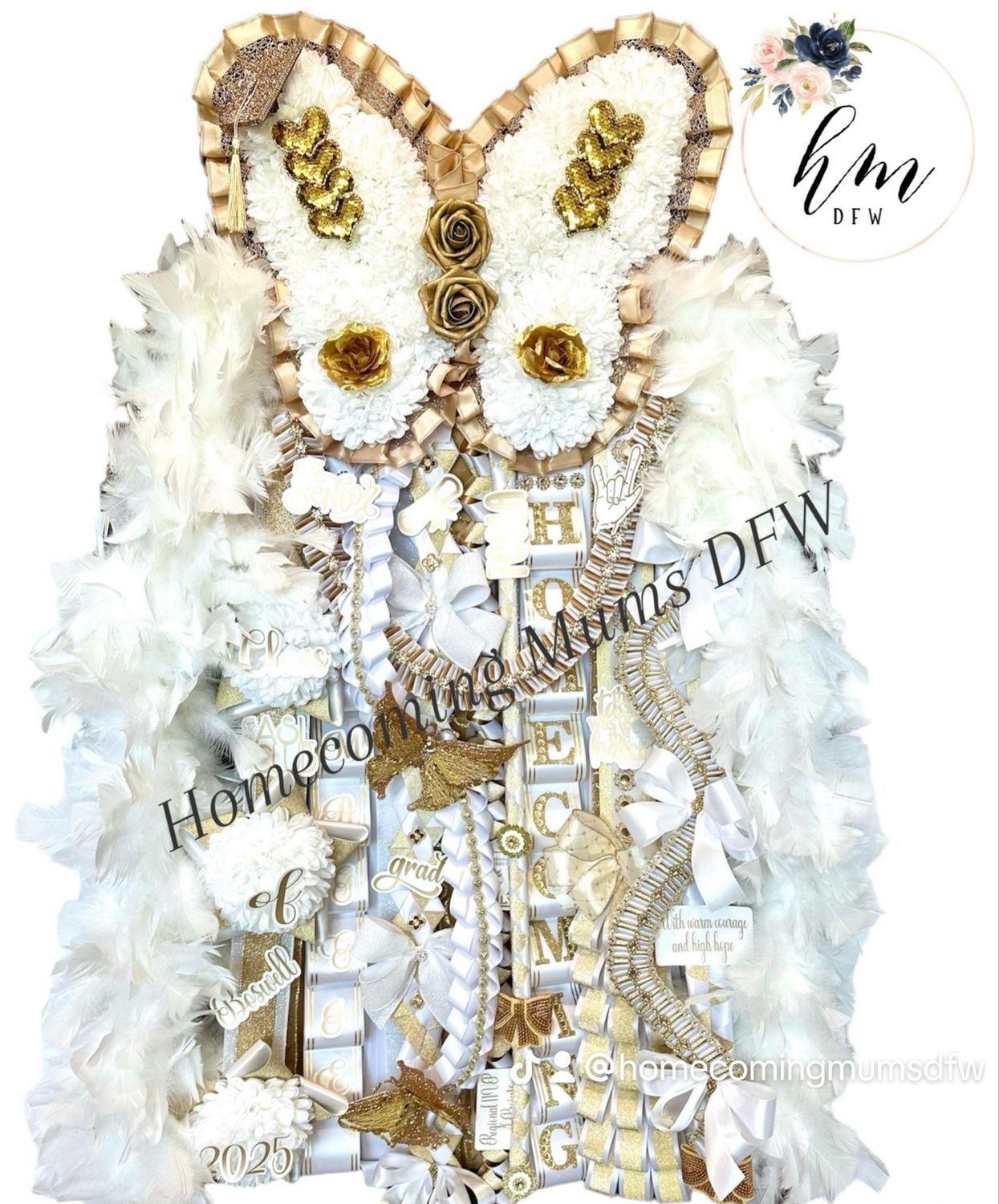 Butterfly Homecoming Mum