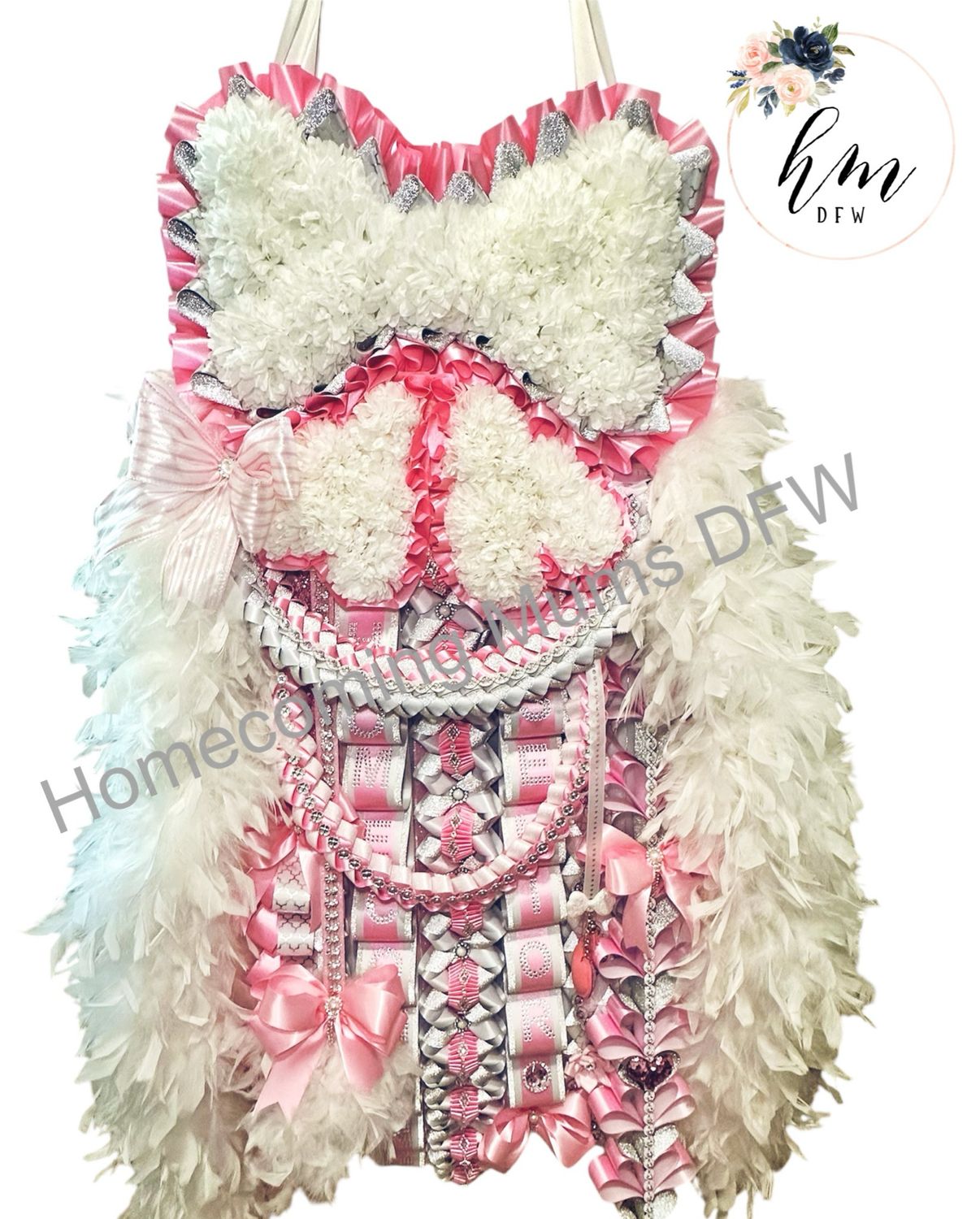 Bow Homecoming Mum