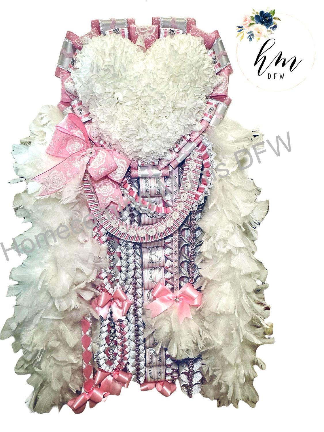 Triple Mega pink/white