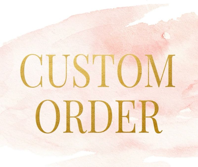 Custom Order For Bobby Herrera