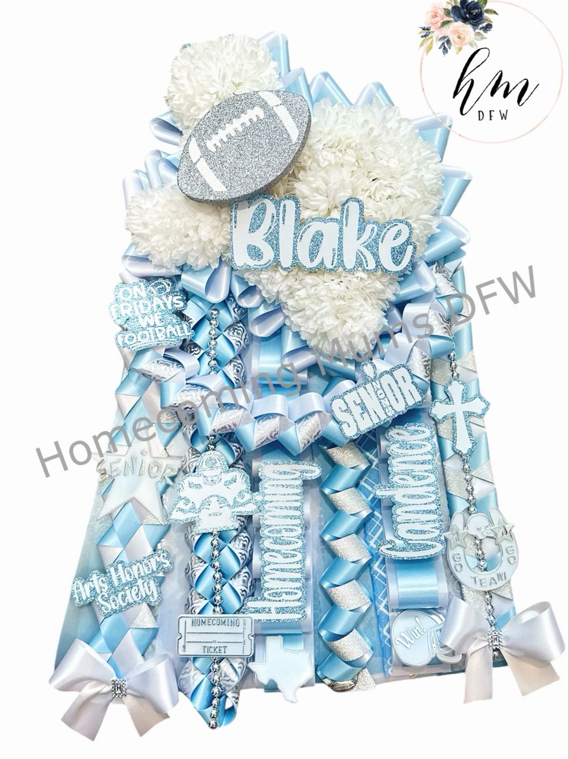 Texas Homecoming Garters