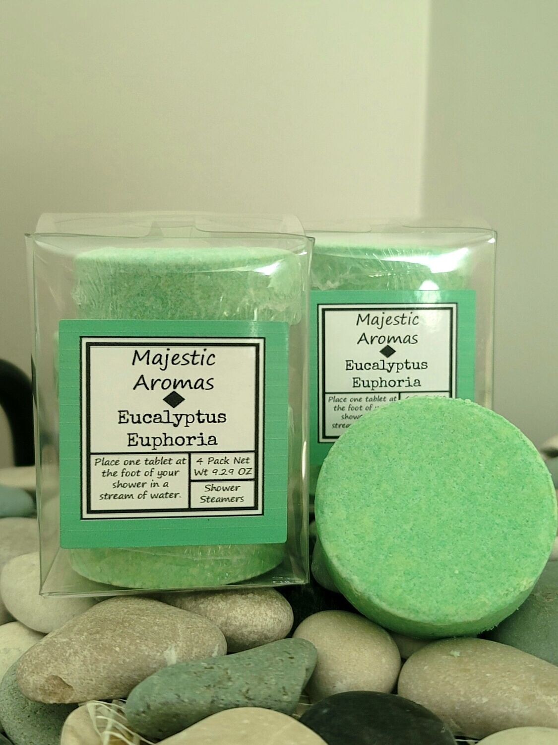 Eucalyptus Euphoria Shower Steamers 4- Pack  9.29 oz
