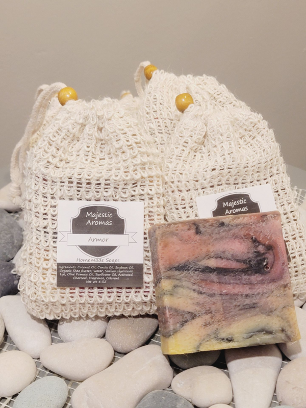 Armor Handcrafted Soap Sack 5 oz