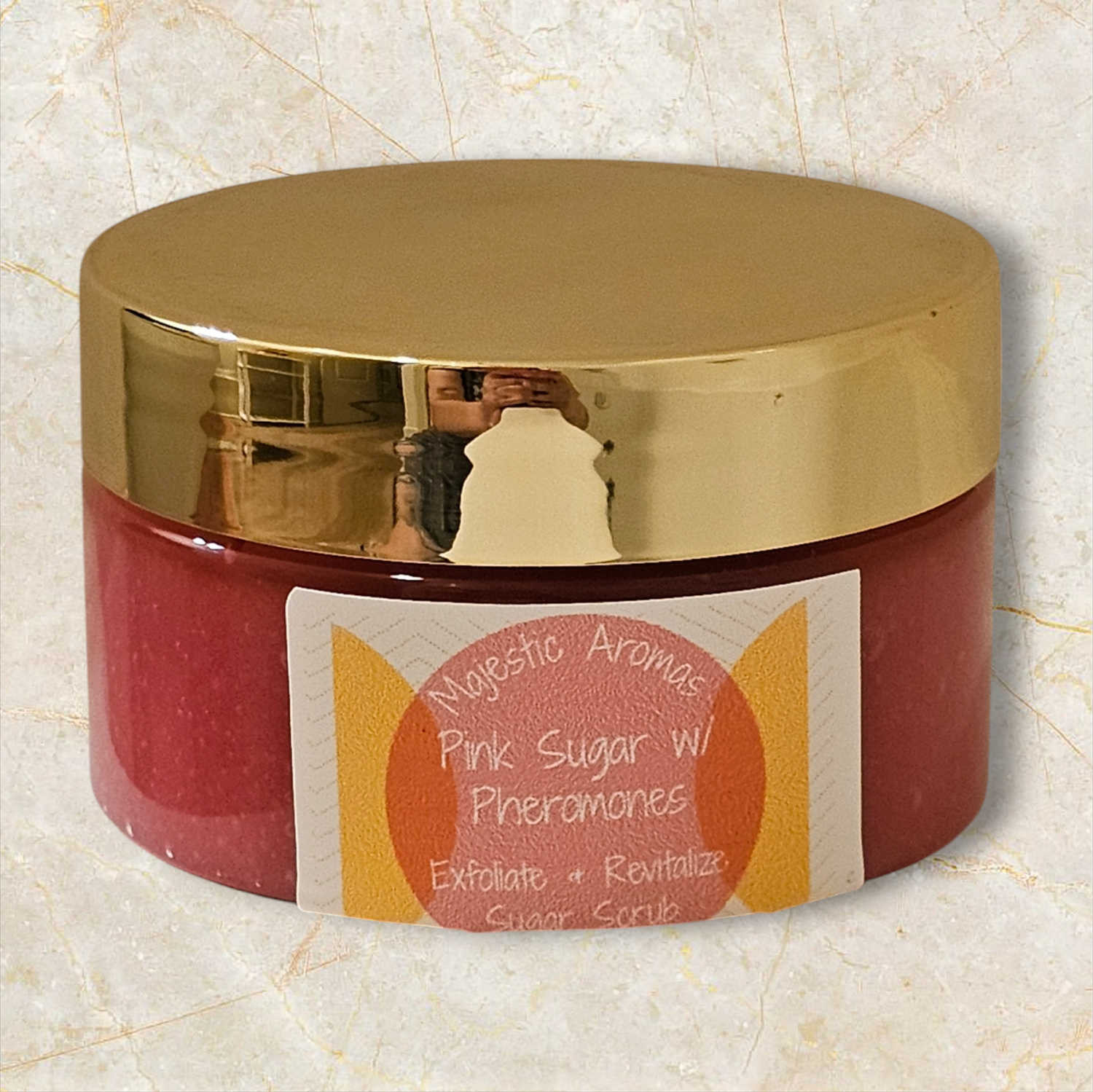 Pink Sugar w/ Pheromones Sugar Scrub   4 oz