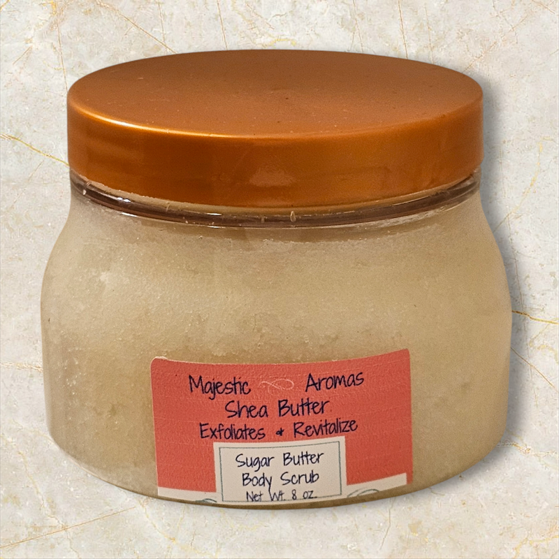 Shea Butter  Sugar Butter Body Scrub    8 oz