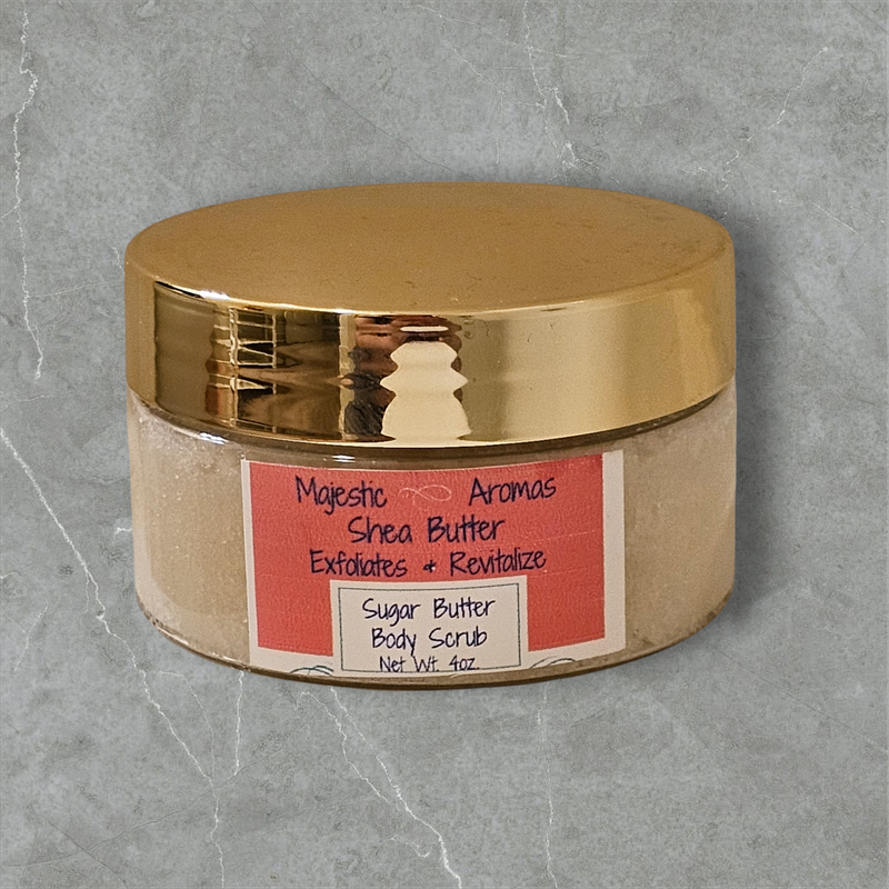 Shea Butter Sugar Butter Body Scrub  4 oz