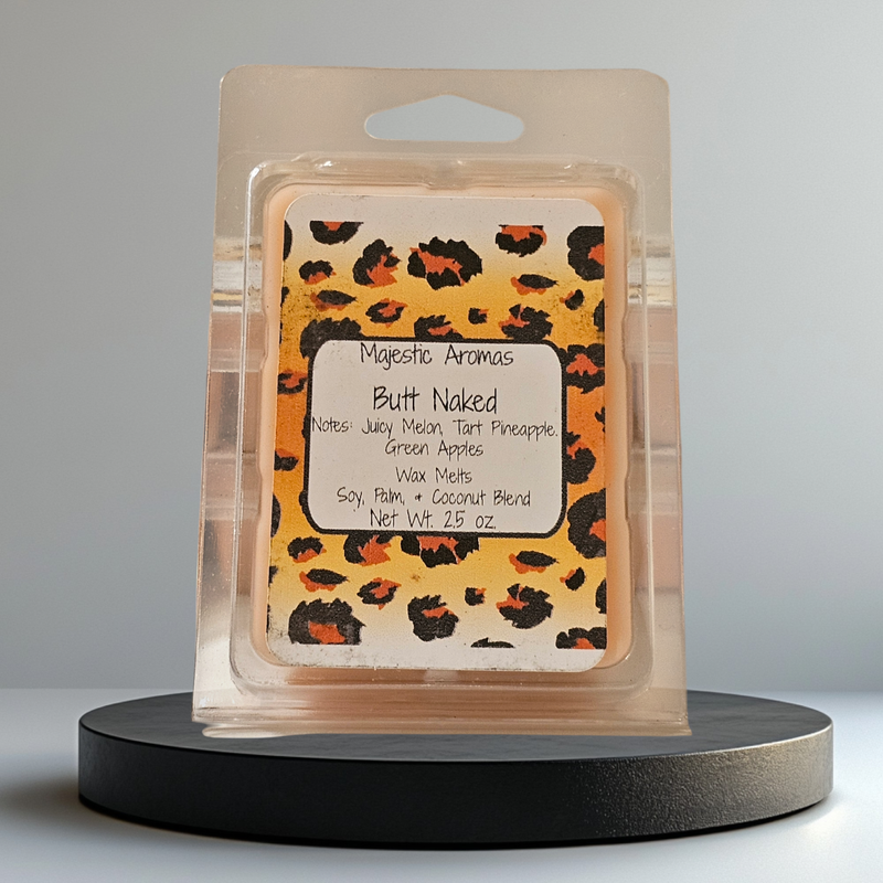 Butt Naked Wax Melts  2.4 Oz
