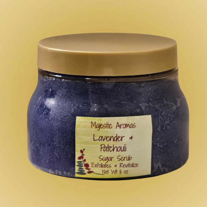 Lavender & Patchouli Sugar Scrub  8oz