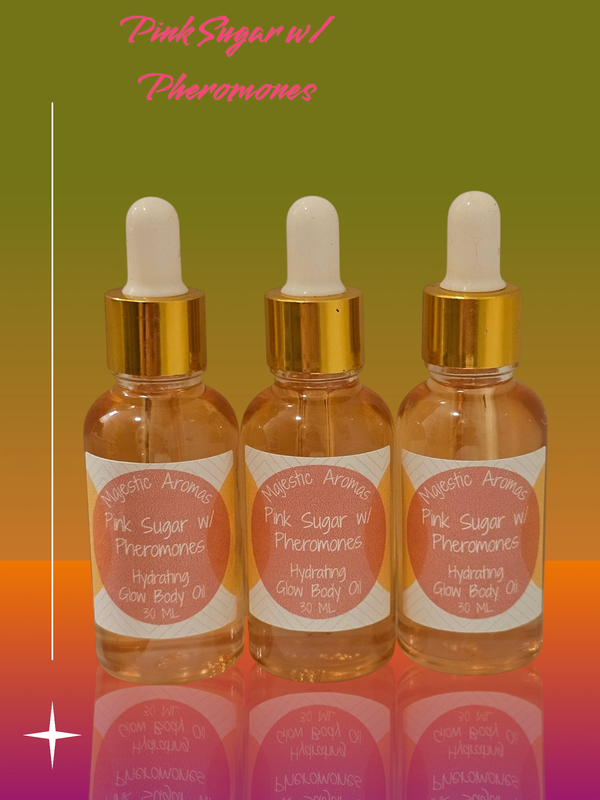 Pink Sugar W/ Pheromones Hydrating Glow Body Oil  30 ML
