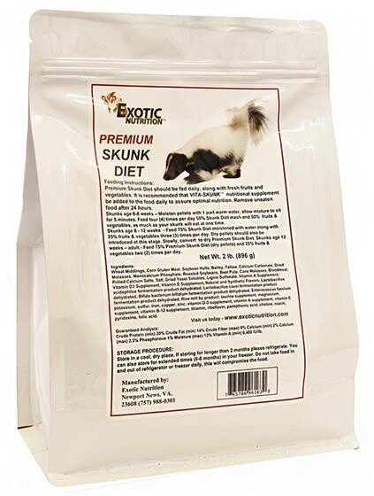 Premium Skunk Food. 5 lbs