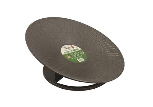 Treadmill Metal Wheel 11&quot; Black.