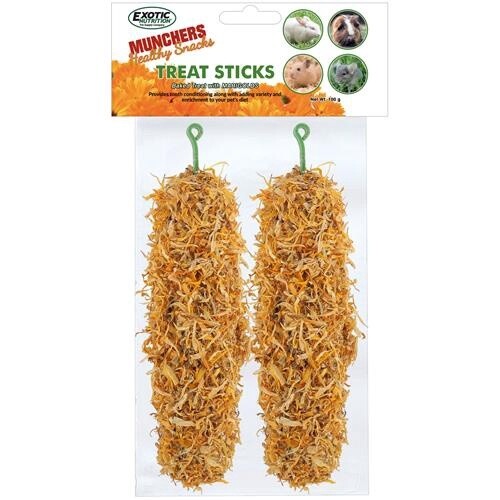 Treat Sticks with Marigolds
