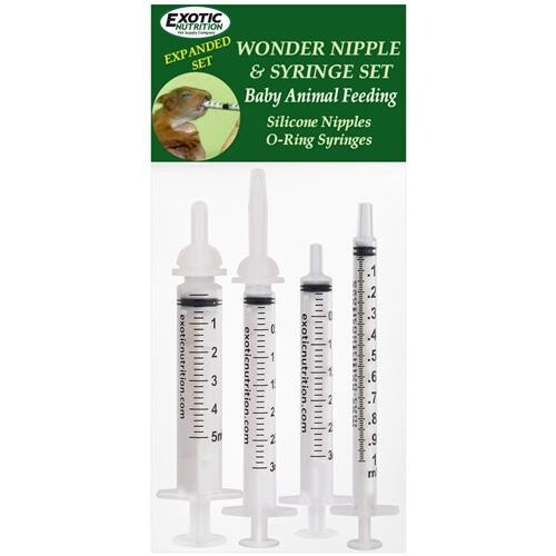 Wonder Nipple &amp; Syringe Set.  4 Pack