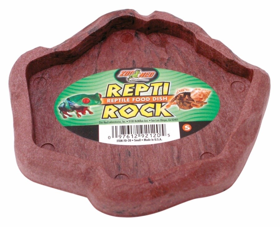 Zoo Med Repti Rock Food Dish, Size: small