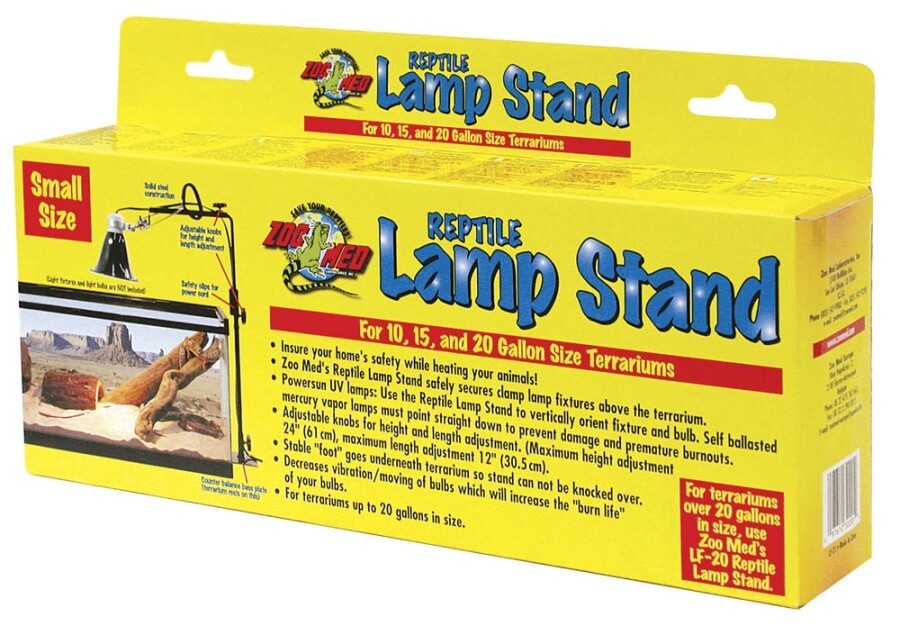 Reptile Lamp Stand, Choose: Small