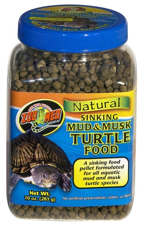 sinking mud &amp; musk turtle food natural