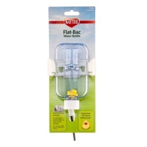 Flat Bac Water Bottle, Size: 4 oz