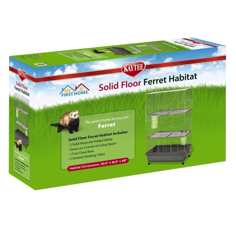 Solid Floor Ferret Habitat